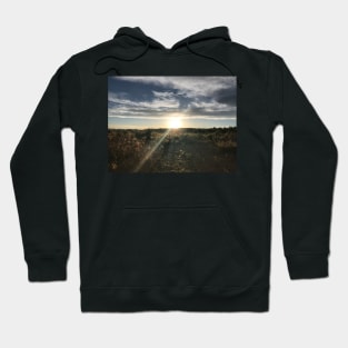 Sunset across Fields of Northern Nevada Hoodie